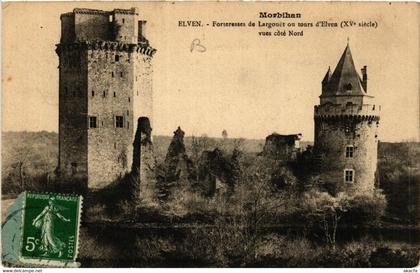 CPA Morbihan - ELVEN - Forteresse de Largouet ou tours d'Elven (430974)