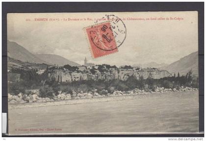 05  - Embrun - La Durance et le Roc