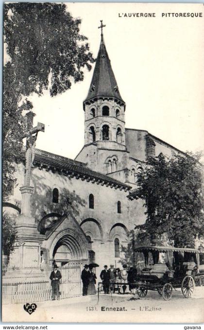 63 ENNEZAT - L'église