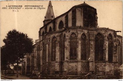 CPA L'Auvergne Pittoresque - Ennezat - Abside de l'Église (244629)