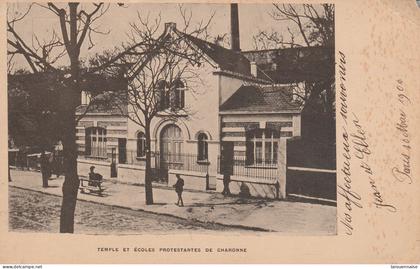 75011 - PARIS - Temple et Ecoles Protestantes de Charonne