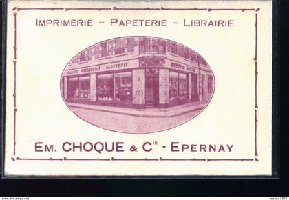 EPERNAY   IMPRIMERIE CHOQUE  DD