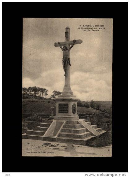 29 - ERGUE-GABERIC - Monument aux morts