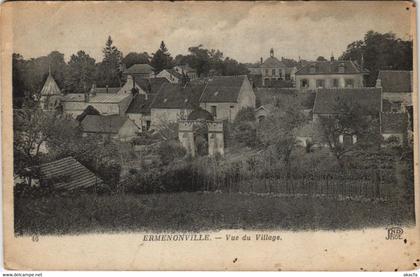 CPA ERMENONVILLE - Vue du Village (130501)