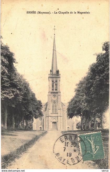 CARTE POSTALE  ancienne de ERNEE