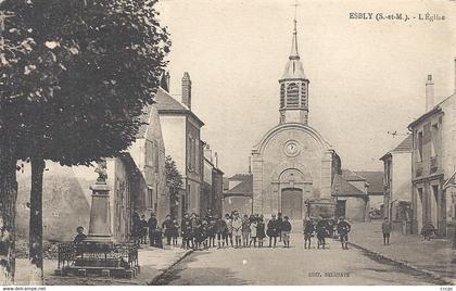 CPA Esbly L'Eglise