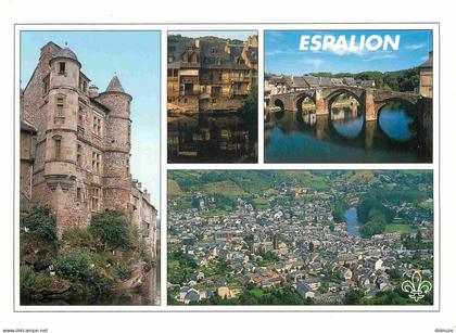 12 - Espalion - Multivues - CPM - Voir Scans Recto-Verso