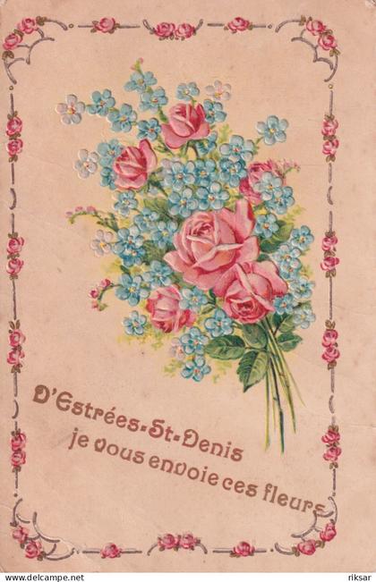 ESTREES SAINT DENIS(CARTE GAUFREE)