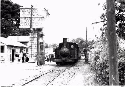 PHOTOS de la LIGNE  de SAINT BRIEUC à PAIMPOL (Voie Métrique) - ETABLES sur MER