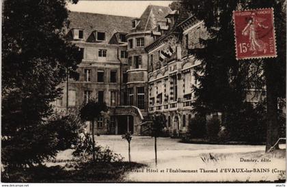 CPA Evaux les Bains Grand Hotel et l'Etablissement Thermal FRANCE (1050314)