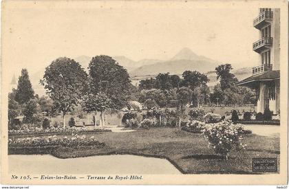 Evian-les-bains - Terrasse du Royal-Hôtel