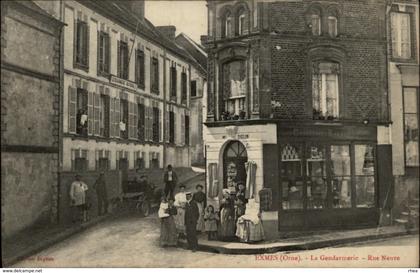 61 - EXMES - gendarmerie - rue neuve