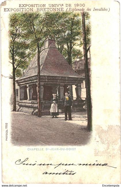 CPA-Carte Postale France  Paris Exposition de 1900 Chapelle Saint Jean du Doigt  VM56080ok