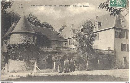 CPA Eymoutiers Château de Beaune