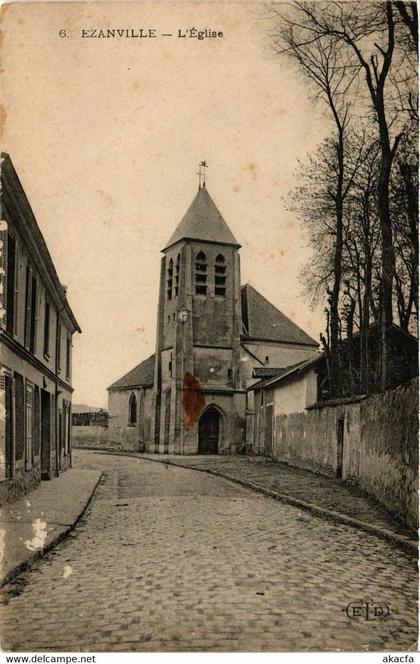 CPA AK EZANVILLE - L'Église (380222)