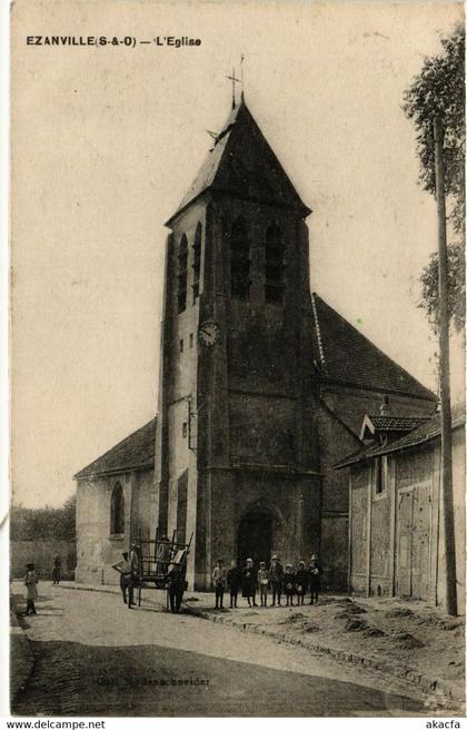 CPA AK EZANVILLE - L'Église (380223)