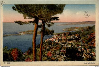 Eze, Vue generale