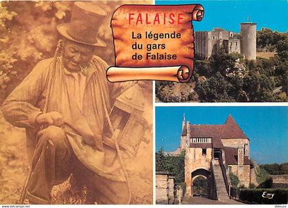 14 - Falaise - Multivues - La légende du gars de Falaise - Carte Neuve - CPM - Voir Scans Recto-Verso