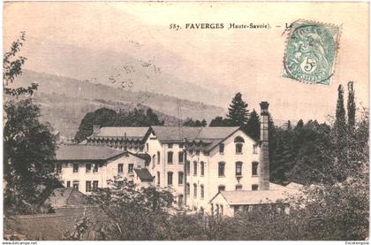 CPA Carte postale France Faverges la Fabrique 1907  VM83287ok