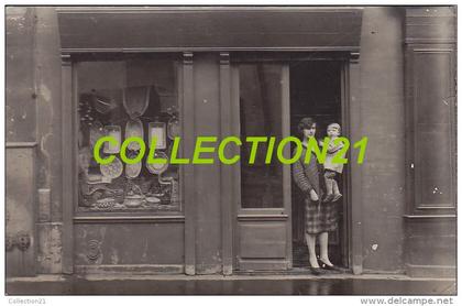 FAYL BILLOT .... CARTE PHOTO ... MAGASIN  .... DOCUMENT EXCEPTIONNEL ...