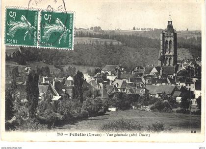 Carte postale ancienne de FELLETIN