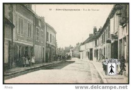 51 Fère-Champenoise - 23 - Fère-Champenoise - Rue de Sézanne - cpa