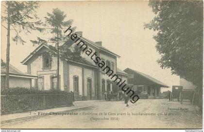 Fere-Champenoise - Exterieur de la Gare