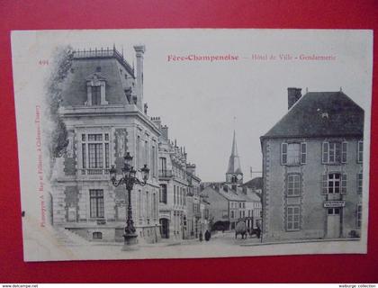 Fère-Champenoise :La Gendarmerie (F146) (coins légers plis)