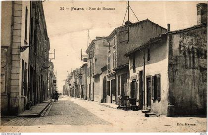 CPA Feurs- Rue de Roanne FRANCE (907114)