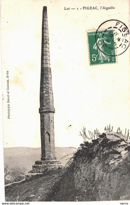 Carte Postale ANCIENNE de  FIGEAC - L'Aiguille