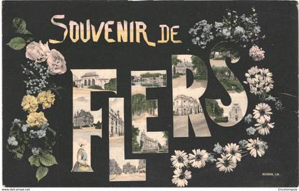 CPA Carte Postale France Flers Souvenir de Flers  VM42326+