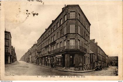 CPA FLERS Rue de Paris Rue Blin (868651)