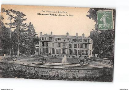 FLINS SUR SEINE - Château de Flins - état