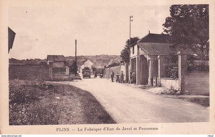 FLINS SUR SEINE(FABRIQUE DE L EAU DE JAVEL)