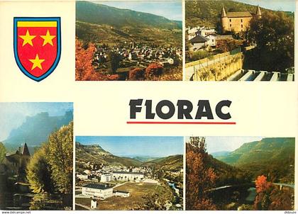 48 - Florac - Multivues - CPM - Voir Scans Recto-Verso