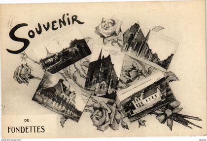 CPA Souvenir de Fondettes (228710)