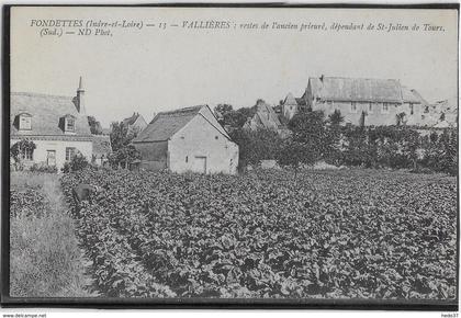 Fondettes - Vallières - Restes de l'ancien Prieuré