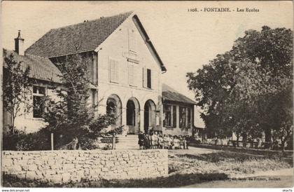 CPA FONTAINE - Les Écoles (142566)