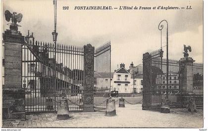 Fontainebleau - L'Hôtel de France et d'Angleterre