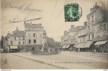 Fontainebleau - Statue de Carnot