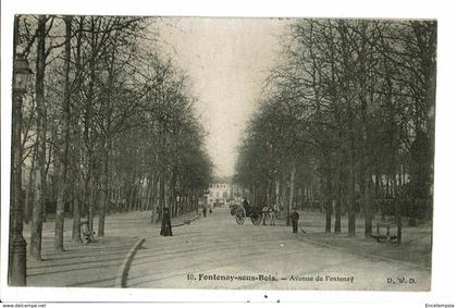 CPA-Carte Postale-France-Fontenay sous Bois- Avenue de Fontenay -1908 VM20346