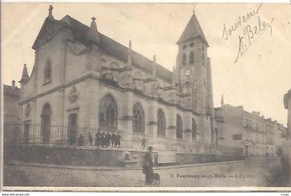 CPA Fontenay-sous-Bois l'Eglise