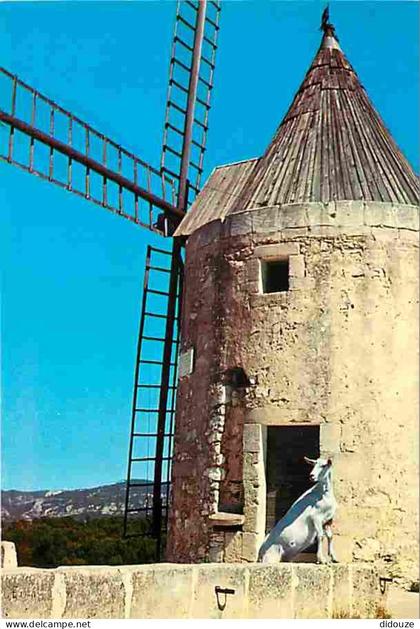 13 - Fontvieille - Le Moulin de Daudet - Chèvres - CPM - Voir Scans Recto-Verso