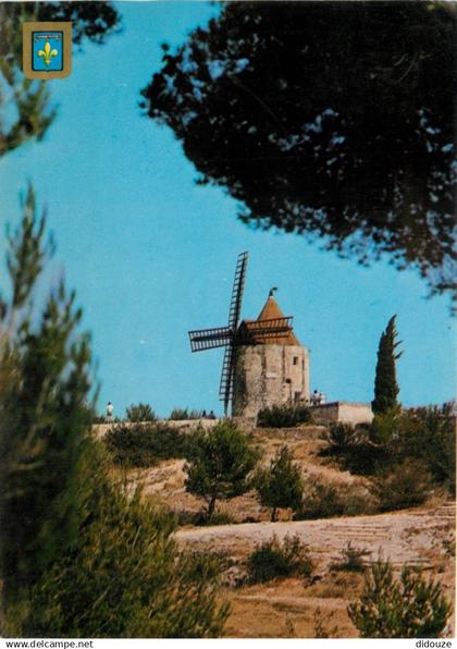 13 - Fontvieille - Le Moulin de Daudet - CPM - Flamme Postale - Voir Scans Recto-Verso