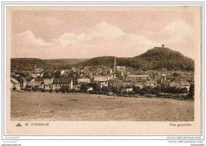 CPA FORBACH - Vue Générale - Ed. C.A.P. n°59 - Librairie Meyer , Forbach