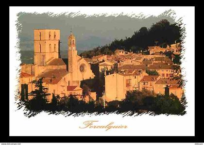 04 - Forcalquier - Vue Générale - CPM - Voir Scans Recto-Verso