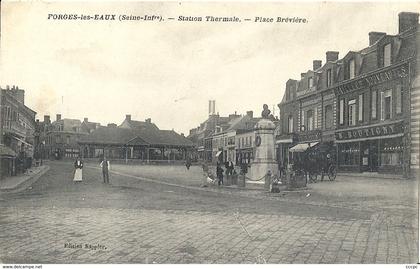 CPA Forges-les-Eaux Station Thermale Place Brévière