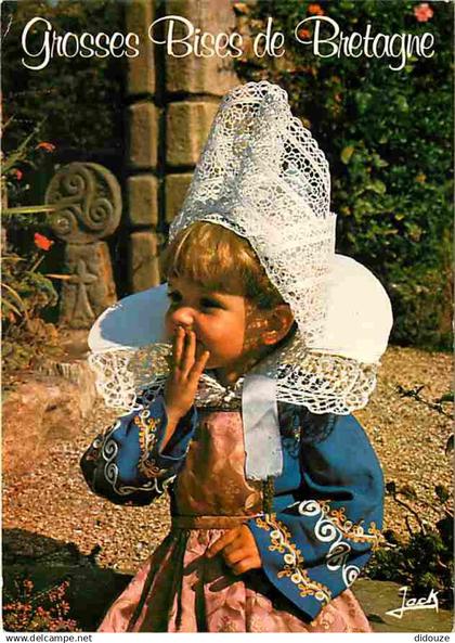 29 - Fouesnant - Fillette en costume de Fouesnant - Enfants - Folklore - Coiffes - Voir Scans Recto Verso