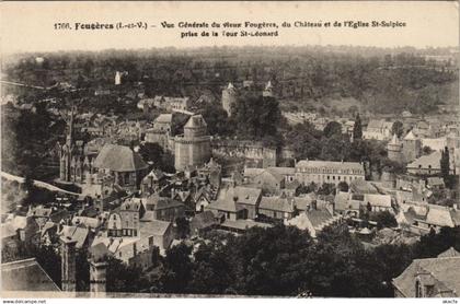 CPA FOUGERES Vue Generale du Vieux Fougeres (1251539)