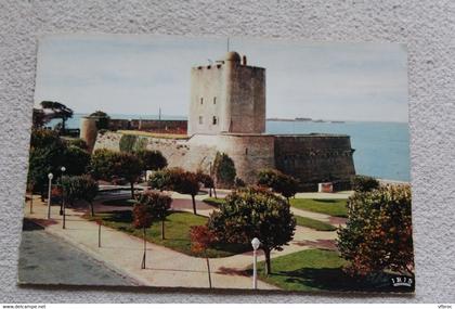 C963, Cpm 1970, Fouras les bains, la citadelle et le sémaphore, Charente maritime 17